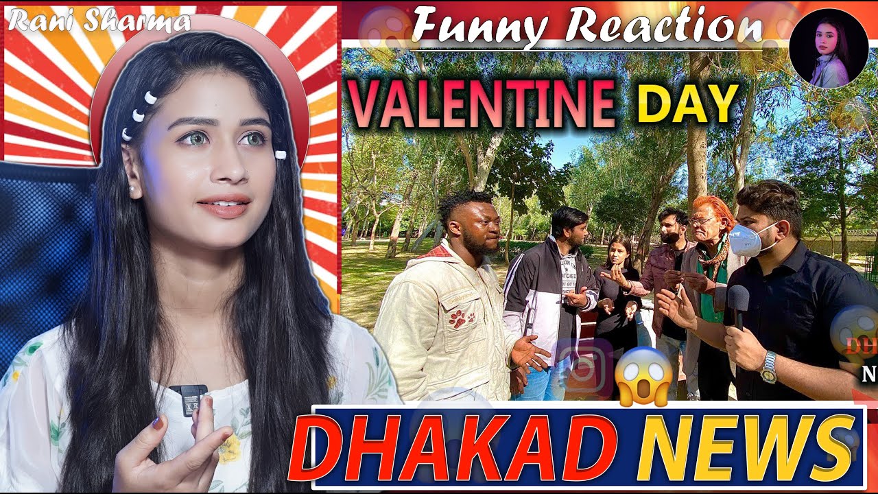 VALENTINE DAY @Harsh Rajput | Funny Reaction by Rani Sharma