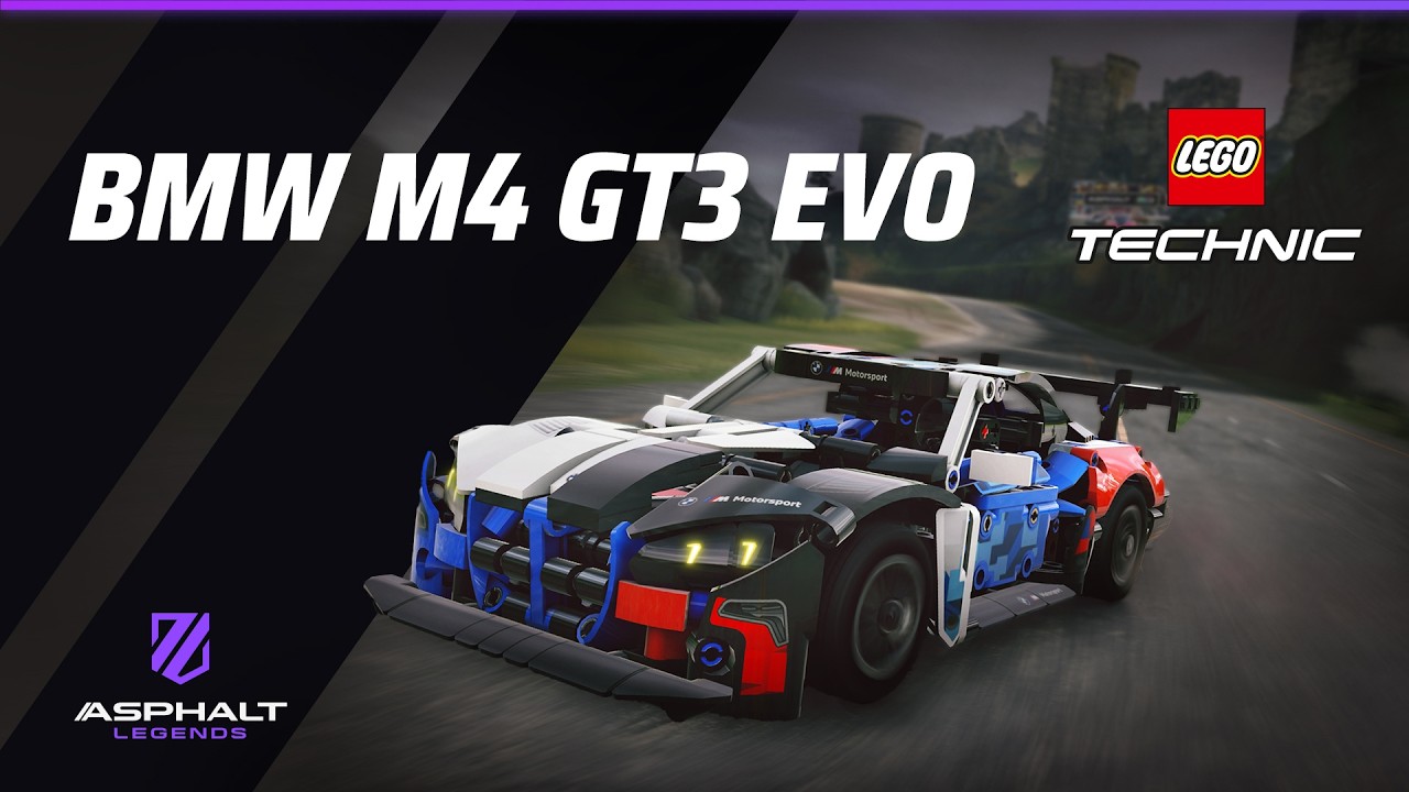 LEGO Technic BMW M4 GT3 EVO Trailer 🏁