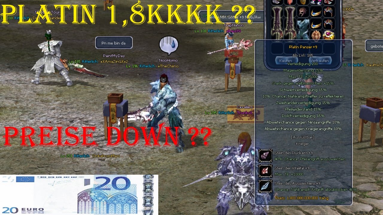 Metin2 [Hardcore Reloaded] / Was ist aus Hardcore geworden ?? Teil #1 / Preise Down ??