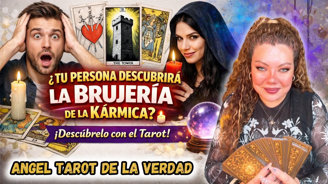 🔮¿Tu PERSONA Descubrirá la BRUJERÍA de la KÁRMICA?🕯️SU ANGUSTIA Y SENTIMIENTOS SIEMBRAN LA DUDA🔮