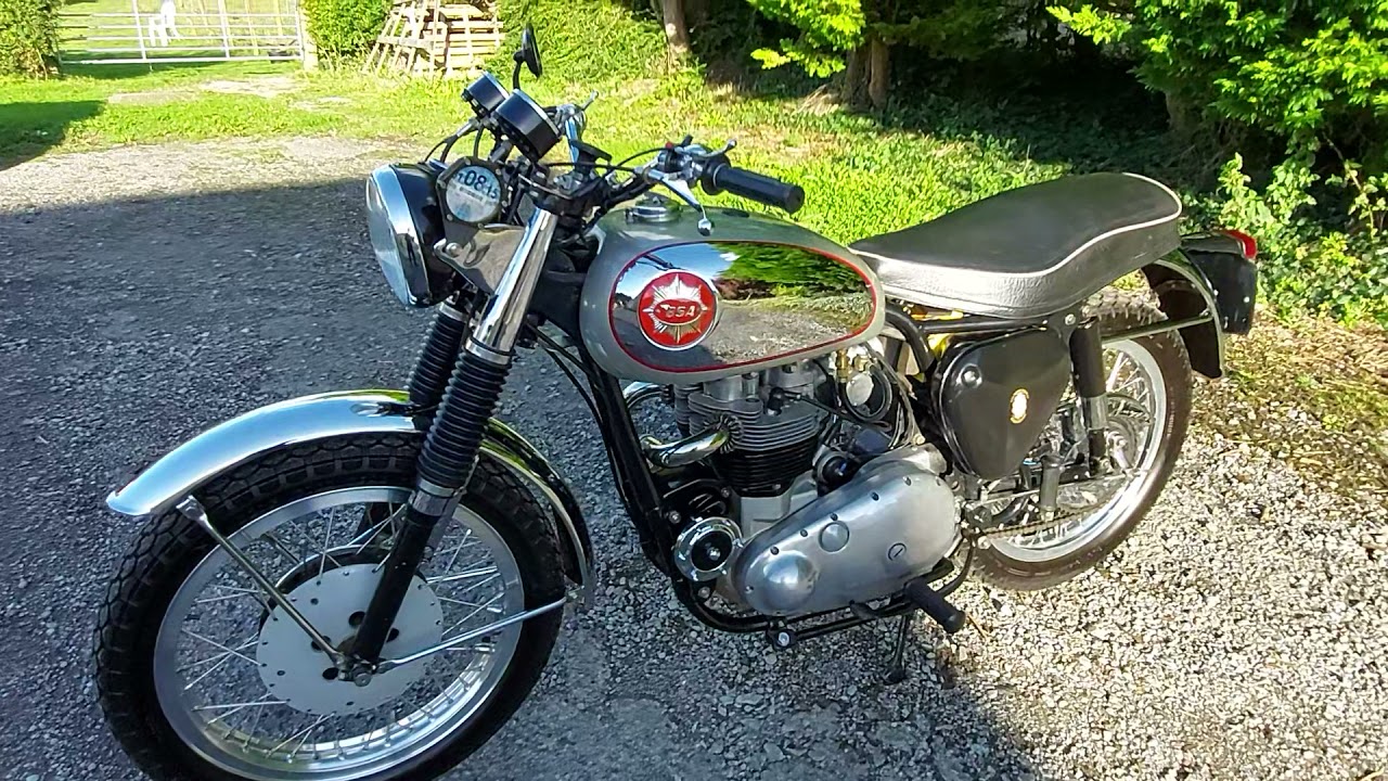 1962 BSA RGS ROCKET GOLD STAR AT RUSSELL JAMES MOTORCYCLES. WALK ROUND