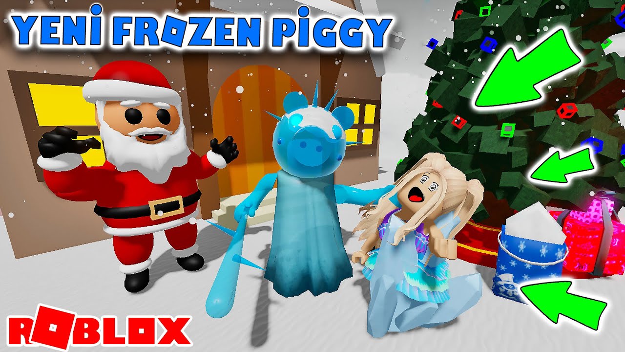 🥶YENİ FROZEN PİGGY ! YILBAŞI ÖZEL 🐷🎄[ SESLENDİRMELİ ] 💖| ROBLOX PİGGY ' HAN KANAL