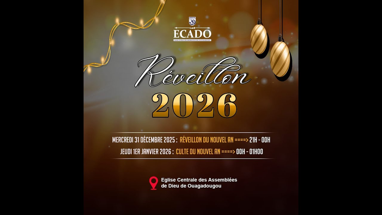 ✝𝘔𝘌𝘙𝘊𝘙𝘌𝘋𝘐 31 𝘋𝘌𝘊𝘌𝘔𝘉𝘙𝘌 2025 : 𝘙𝘌𝘝𝘌𝘐𝘓𝘓𝘖𝘕 𝘋𝘜 𝘕𝘖𝘜𝘝𝘌𝘓 𝘈𝘕