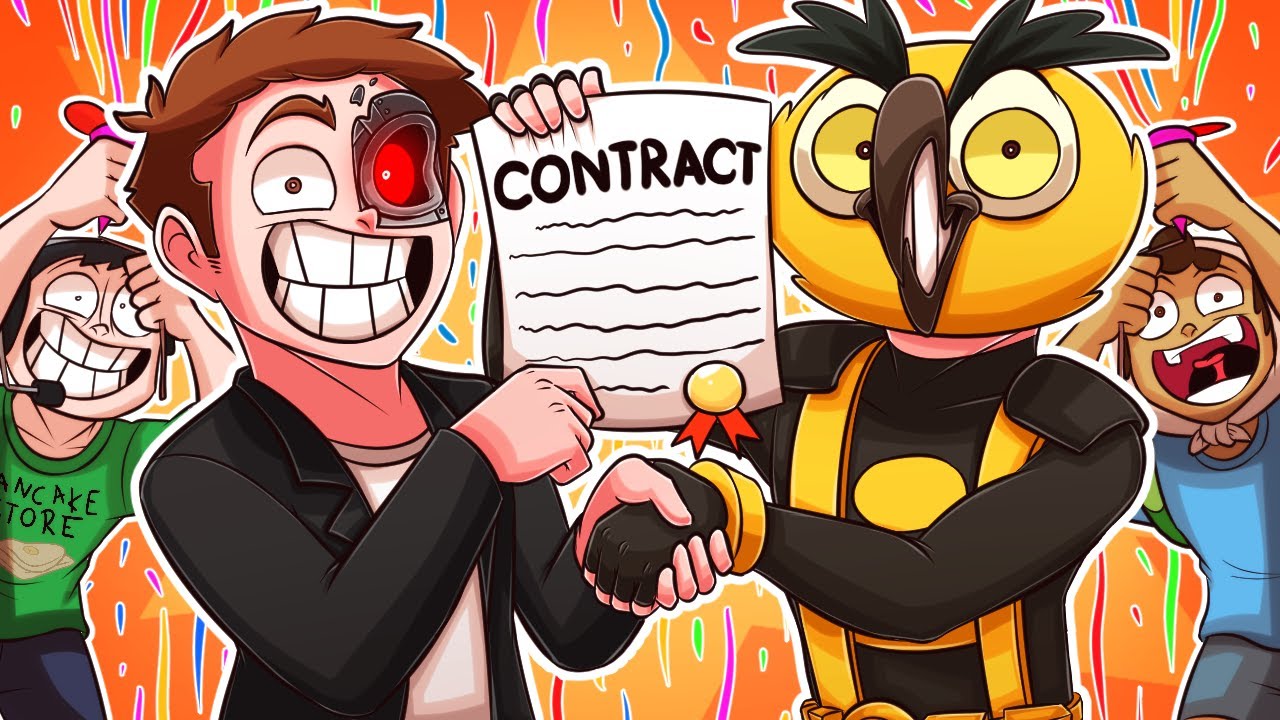 The Vanoss Crew SIGN A NEW CONTRACT!