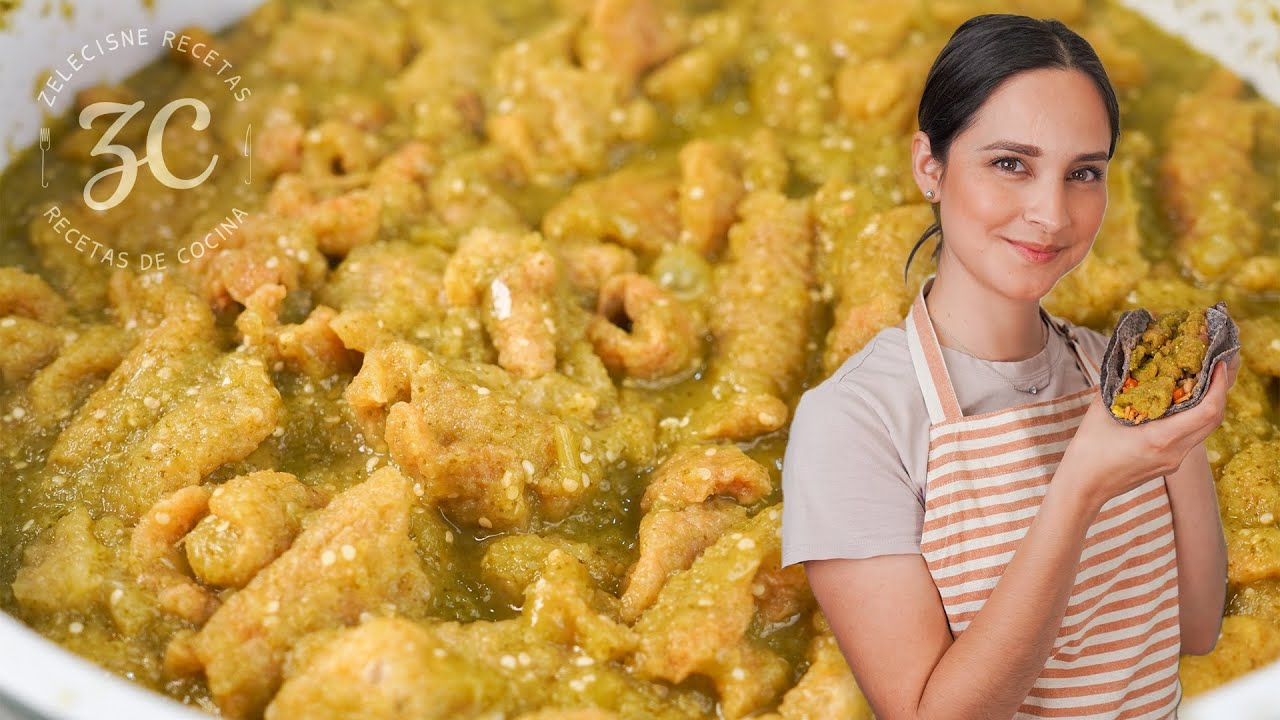 No puedes perderte este guiso tradicional mexicano | Chicharron en Salsa Verde