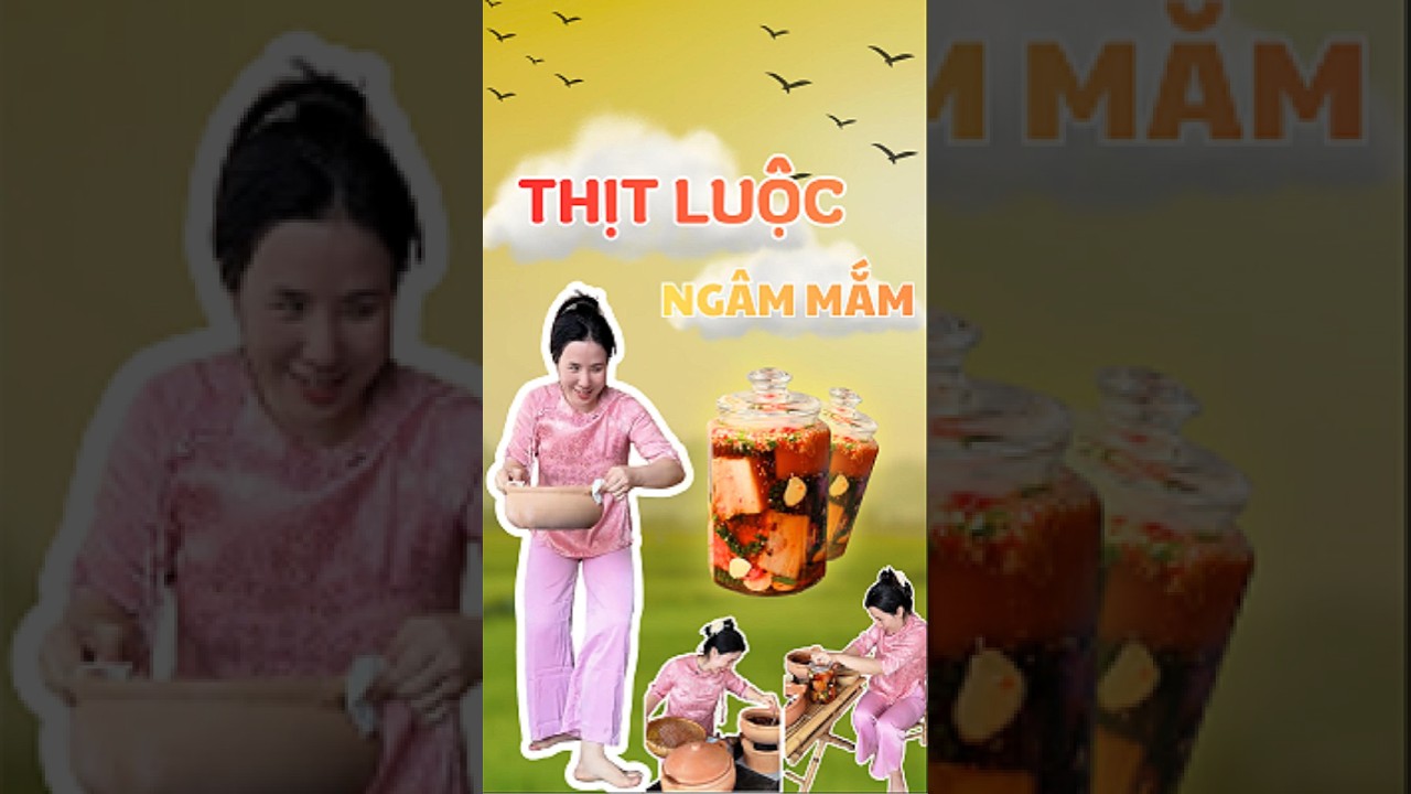 THỊT LUỘC NGÂM MẮM - MÓN ĂN KHÓ QUÊN MỘT KHI ĐÃ THỬ