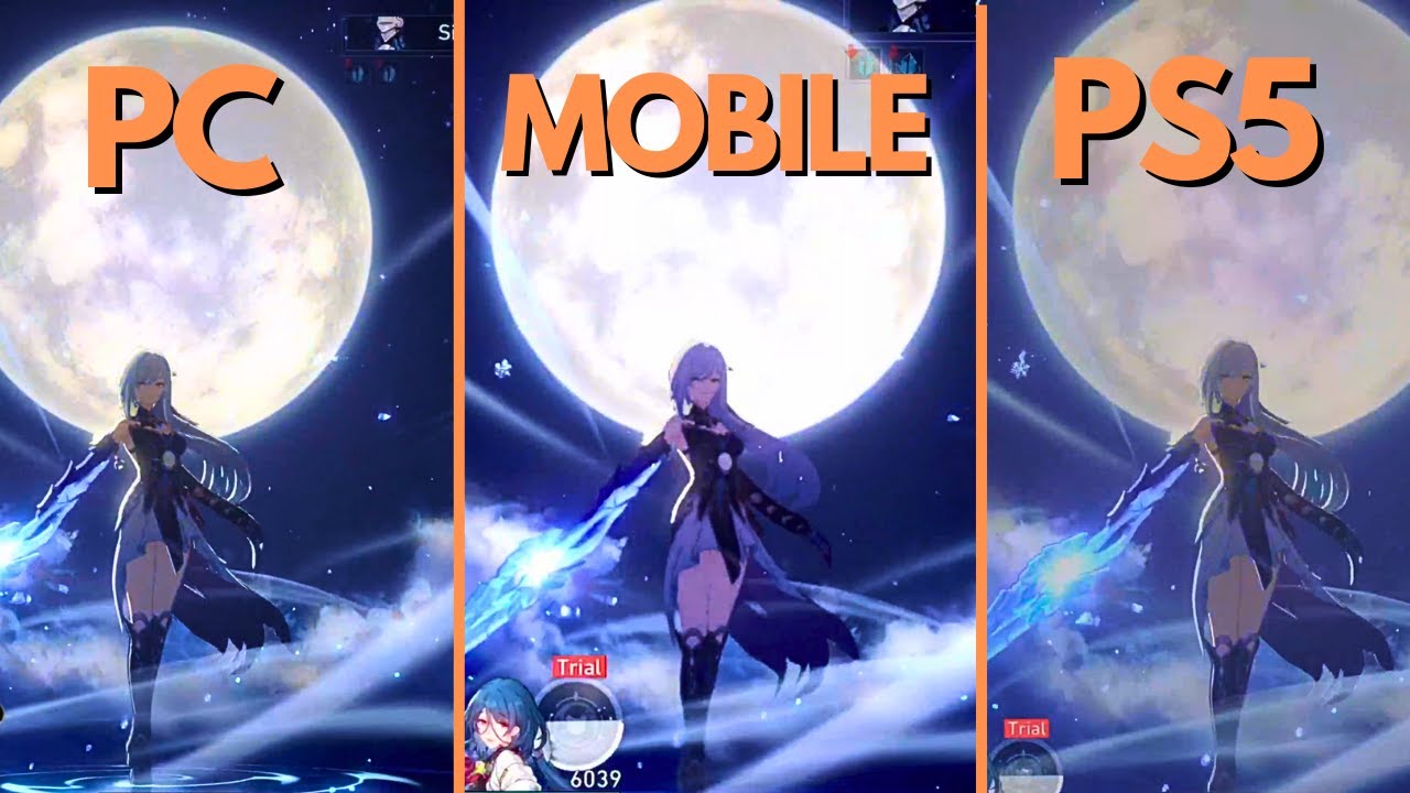 Honkai: Star Rail (PS5) vs (PC) vs (Mobile) Ultra Graphics Comparison