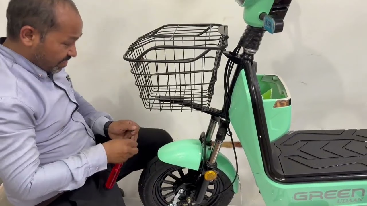 Green Udaan Scooty Installation Video