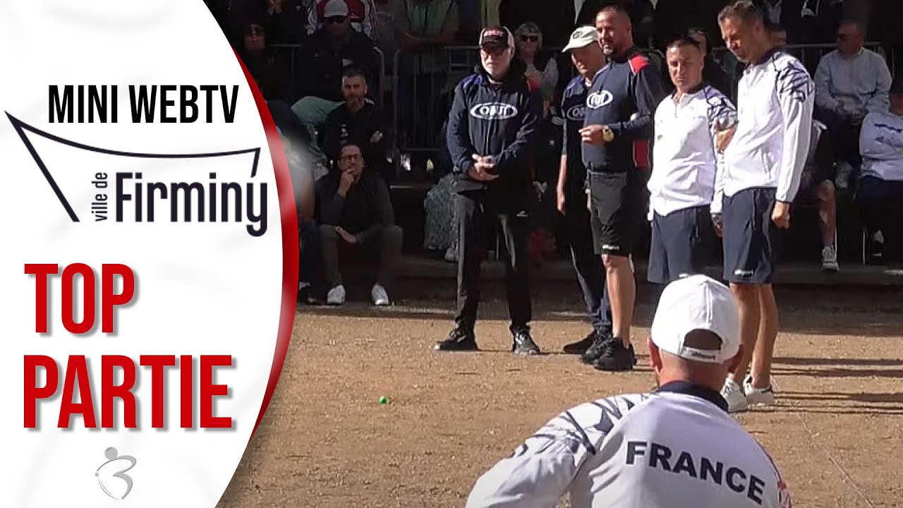 Top 👍Huitième ROCHER (France) vs SUCHAUD - National Triplette de Firminy 2024 - TOP 1000+ Pétanque