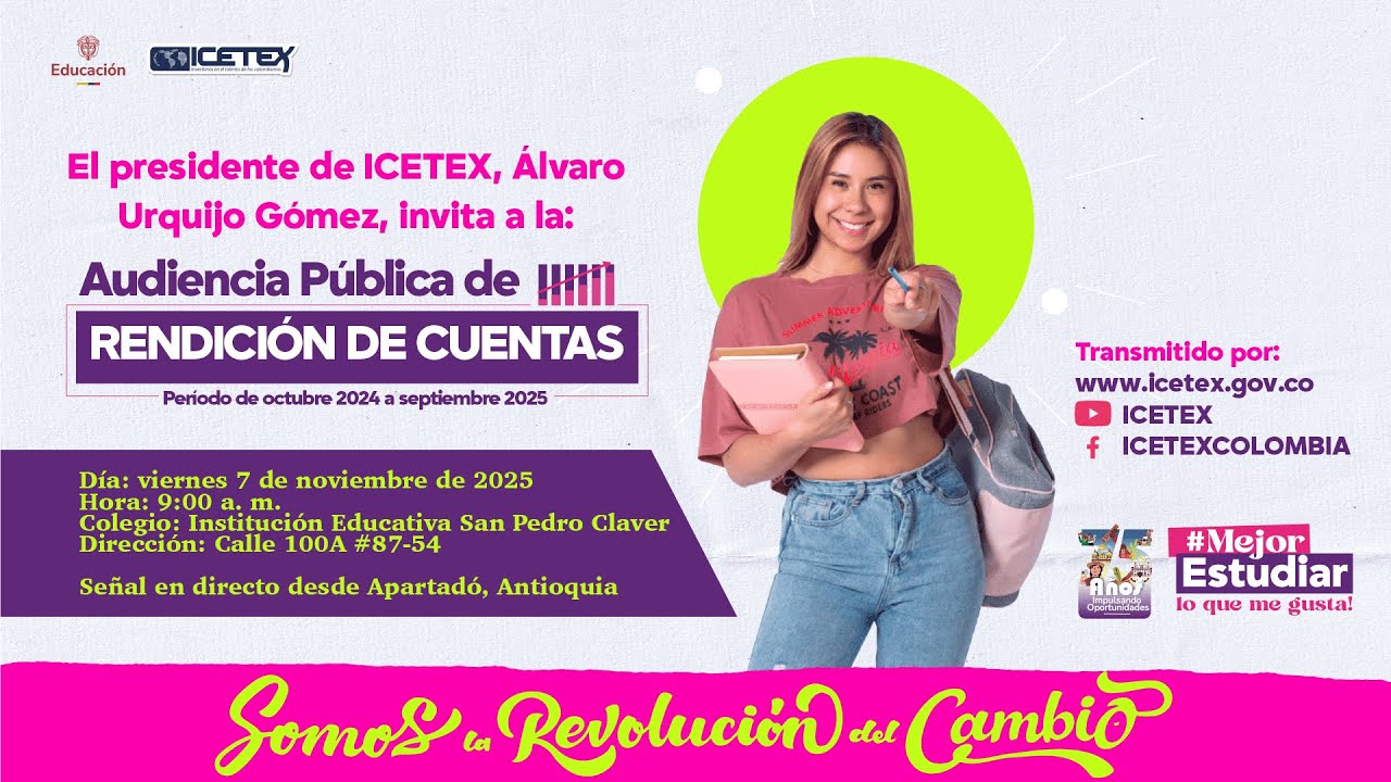 Audiencia P&uacute;blica de Rendici&oacute;n de Cuentas ICETEX