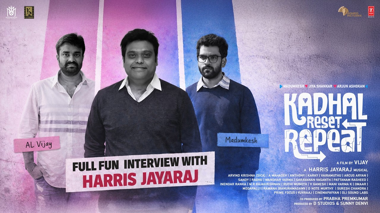 Christopher Nolan’ae தோத்தார்..அந்த அளவுக்கு நிறைய கனெக்ஷன்ஸ்.😂 Kadhal Reset Repeat | Team Interview