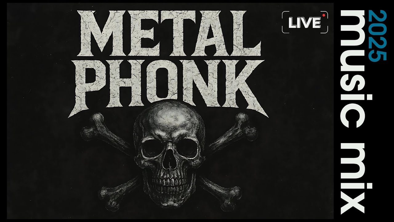 🎸 1 HOUR STUDIO-QUALITY METAL PHONK 2025 💀 Dark & Aggressive Energy