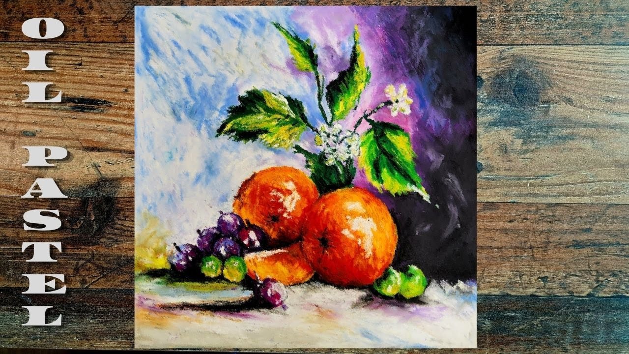 Pastellkreide malen, Stillleben Kunst, Tutorial , Pastel Painting, Still life art