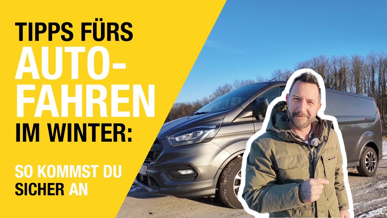 Tipps fürs Autofahren im Winter: So kommst du sicher an!