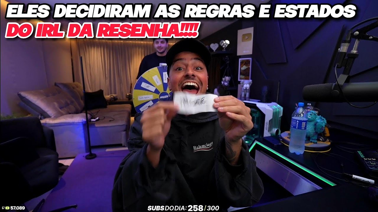 MUITO F#DA!!!! ELES DECIDIRAM AS REGRAS DO IRL E PRA ONDE VÃO!!!!