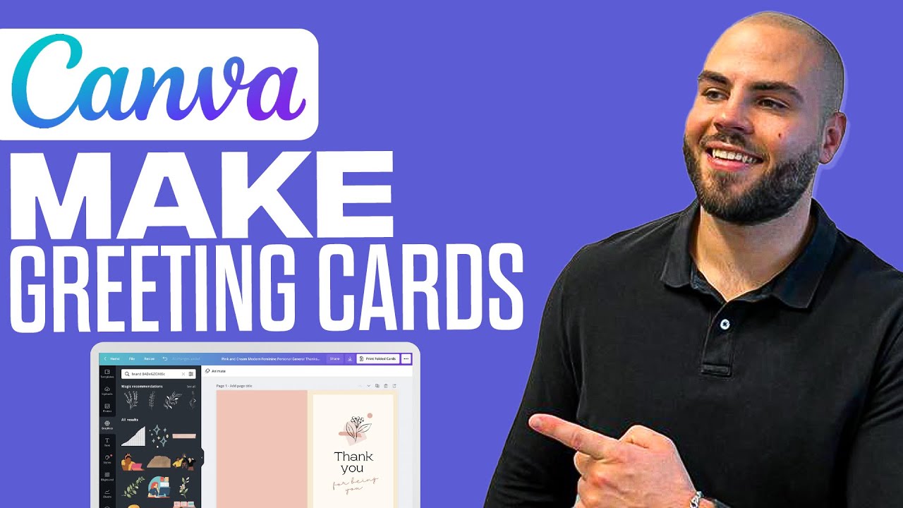 How To Make Greeting Cards In Canva | Create Professional Cards In Canva (2026)