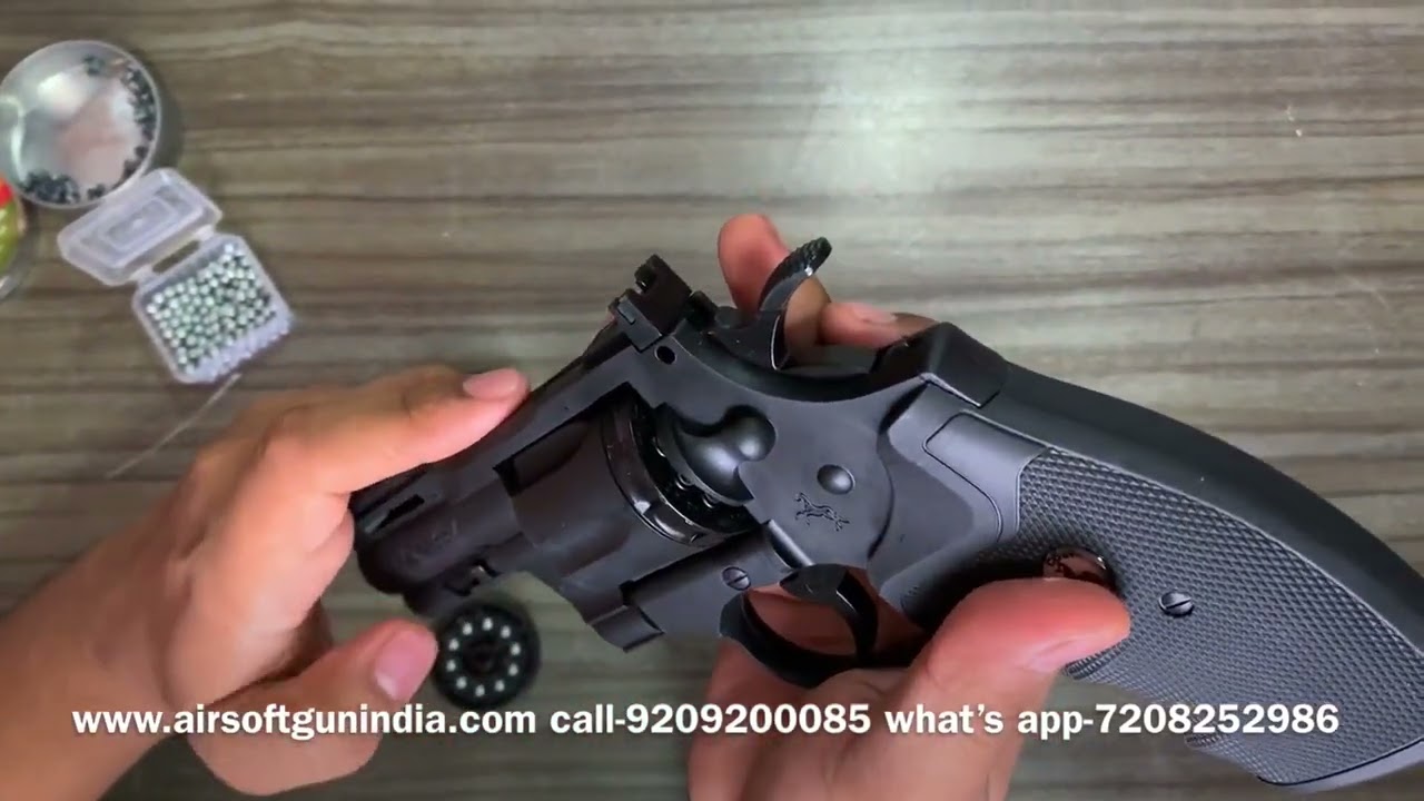 umarex colt python 357 co2 bb and pellet revolver by Airsoft Gun India