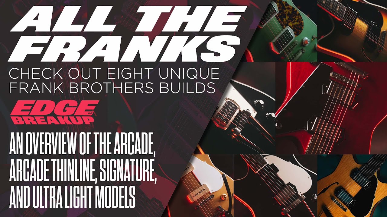 All The Frank Brothers Guitars // Check Out 8 Unique Custom Shop Builds [Remastered]