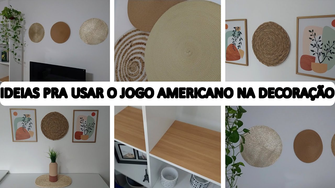 3 IDEIAS INCRÍVEIS | DECORAÇÃO DE SALA | JOGO AMERICANO | ENVELOPAMENTO DE MÓVEIS