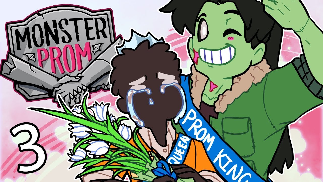 AUSTIN x DAMIEN! - Monster Prom Ep3 /w Binoftrash