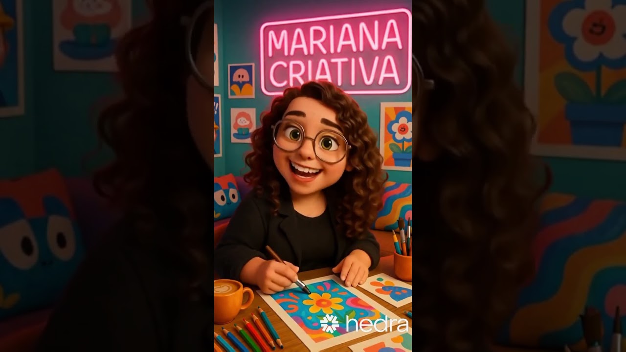 Como criar sua pr&oacute;pria anima&ccedil;&atilde;o em 3 passos! #hedra #chatgpt #pixar #anima&ccedil;&atilde;o #tutorial