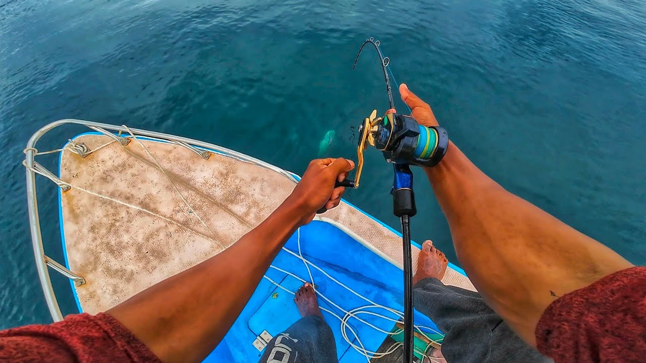 Nekat Jigging air dalam saat sedang puasa, tetap di gas walaupun tenggorokan kering