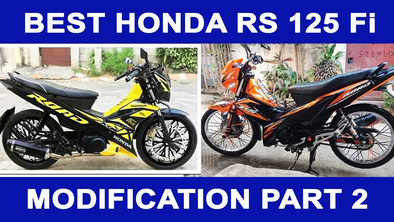 BEST HONDA RS 125 Fi MODIFICATION | CUSTOMIZATION PART 2
