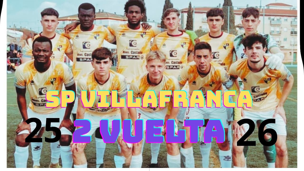 ⚽️ Informe FERMINI -S.P.Villafranca /2 vuelta/ jornada N.21