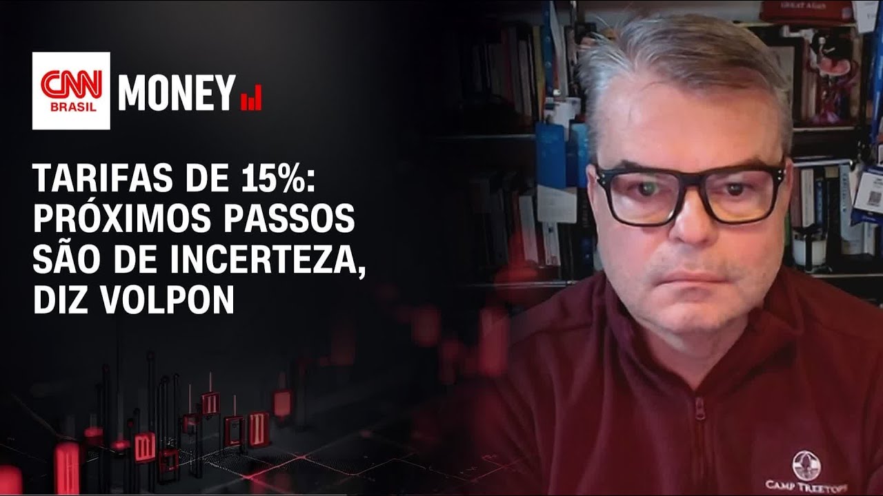 Tarifas de 15%: Próximos passos são de incerteza, diz Volpon | FECHAMENTO DE MERCADO