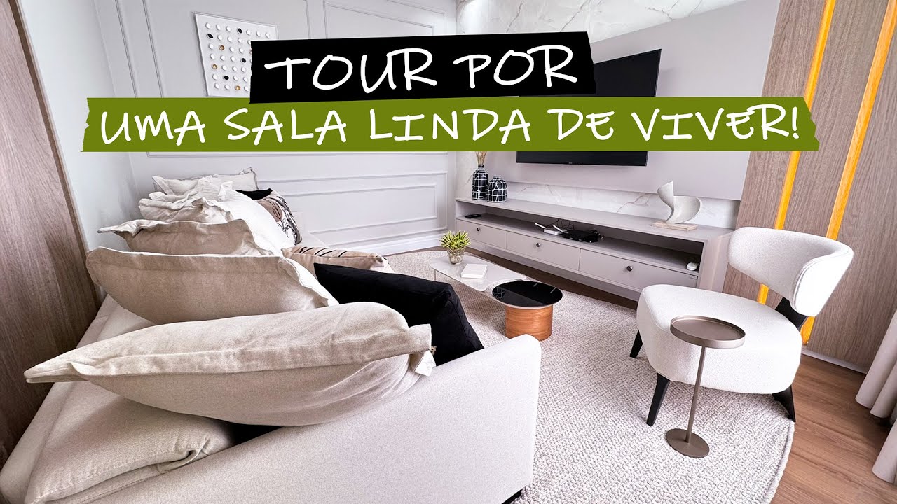 Casa Charmosa com Decoração Moderna em Santa Cruz das Palmeiras | Tour pela Decoração de Interiores