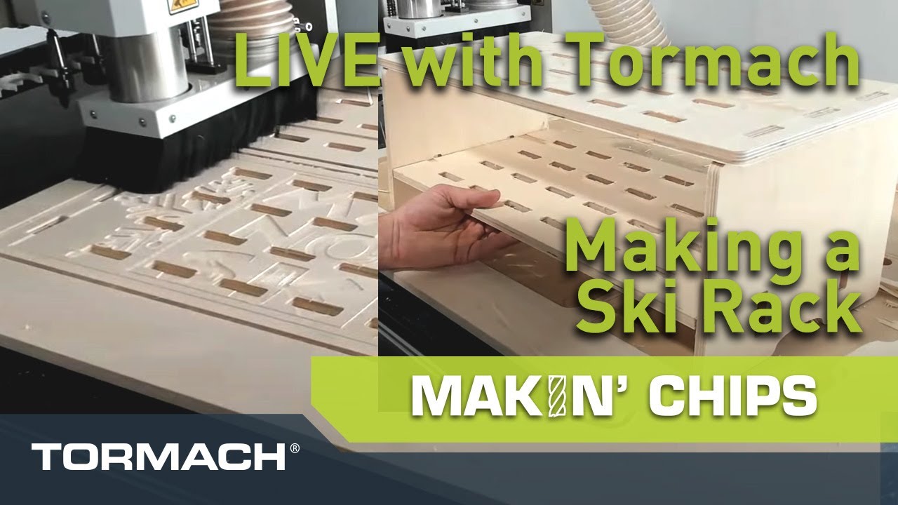 Tormach Live Office Hour: Making a Cross Country Ski Rack on the 24R