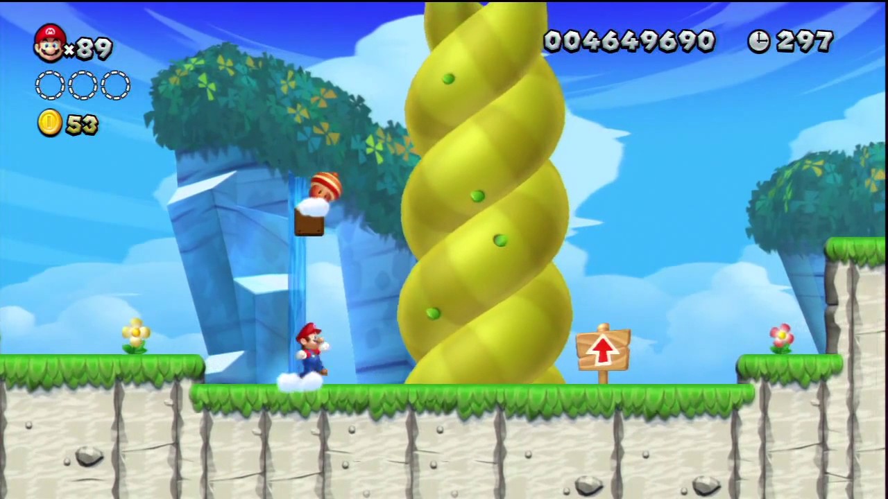 New Super Mario Bros, Archipiélago de Almíbar Nivel secreto