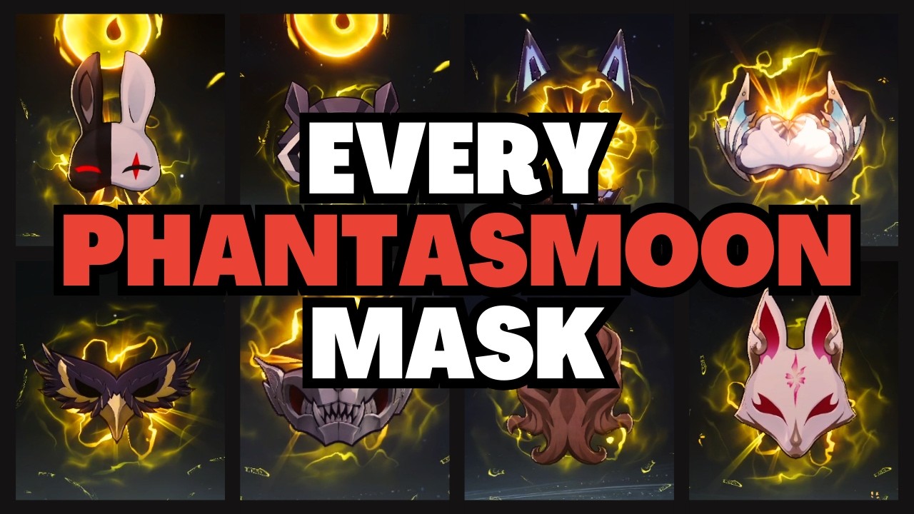 Every Phantasmoon Games Mask And Their Owners | Honkai Star Rail Lore