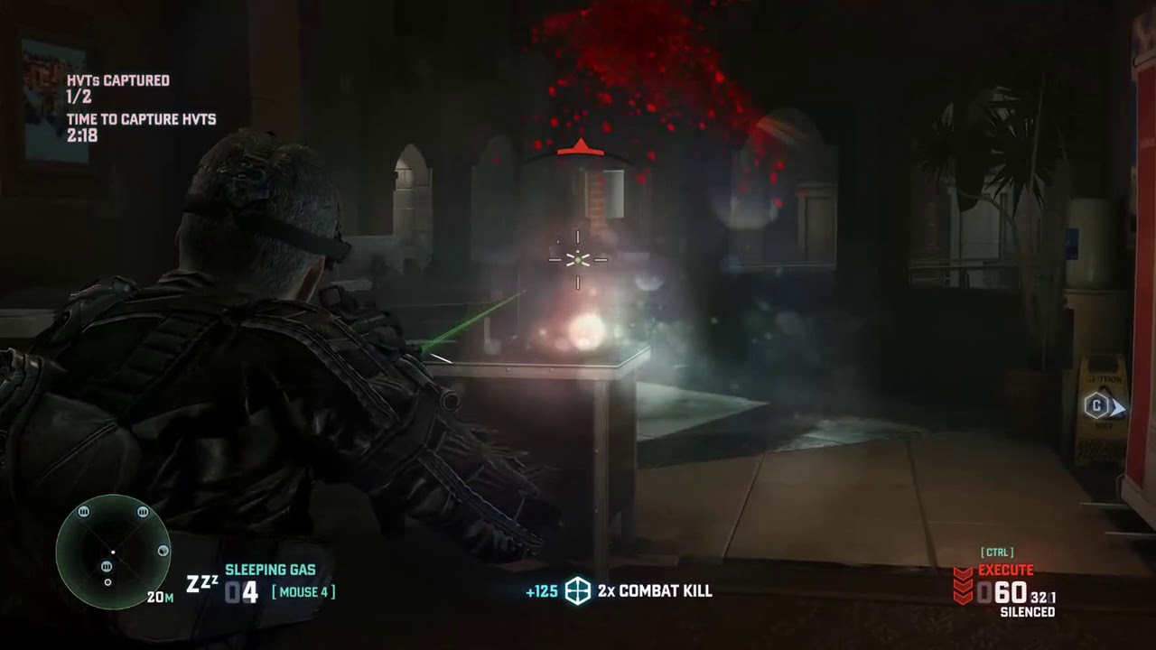 Splinter Cell Blacklist - Swiss Embassy All Waves Solo {No Death}