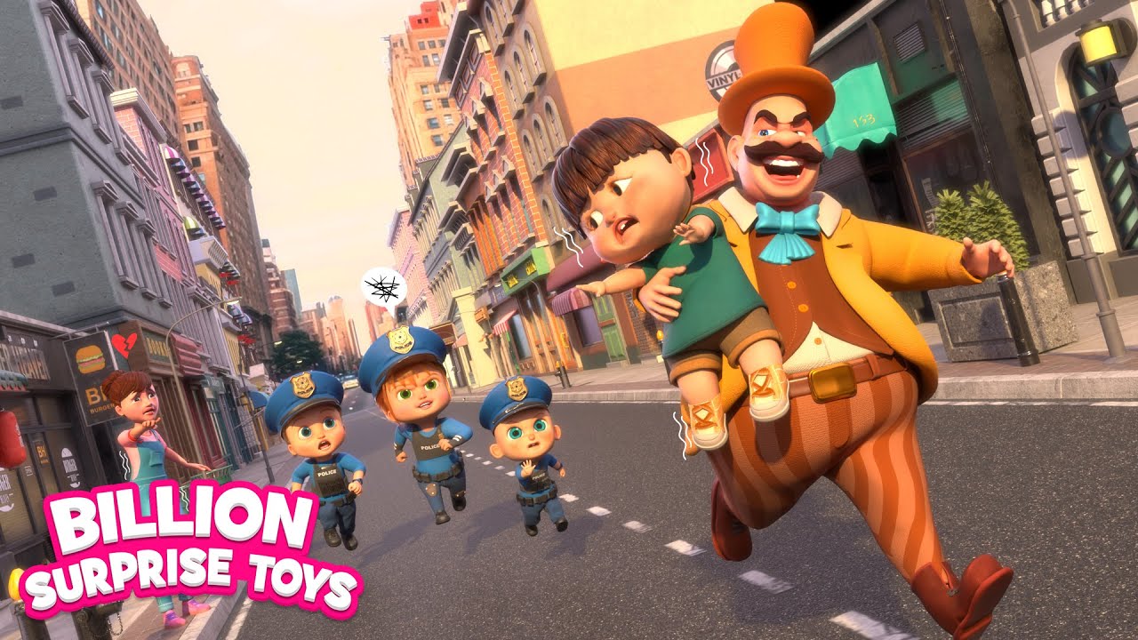 Peligro desconocido - Stranger Danger | Baby Police Save the Day | Kids Safety Cartoon Adventure