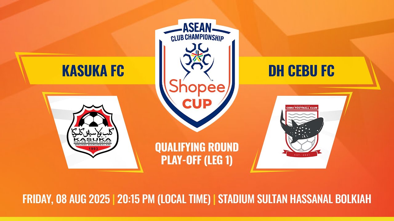 LIVE | Kasuka FC (BRU) vs DH Cebu FC (PHI) | #ShopeeCup 2025/26 Play-Off Leg 1