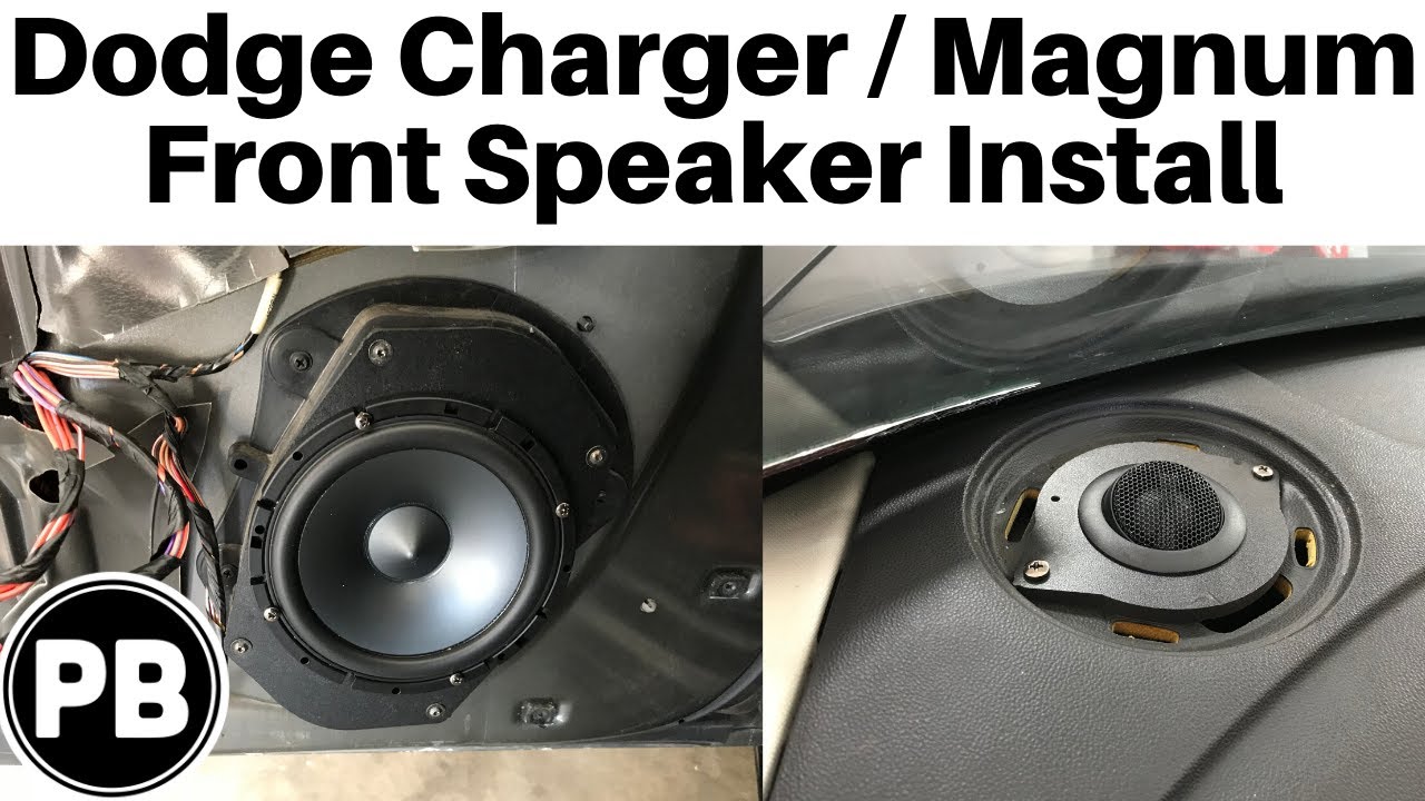 2006 - 2010 Dodge Charger / Magnum Front Speaker Install