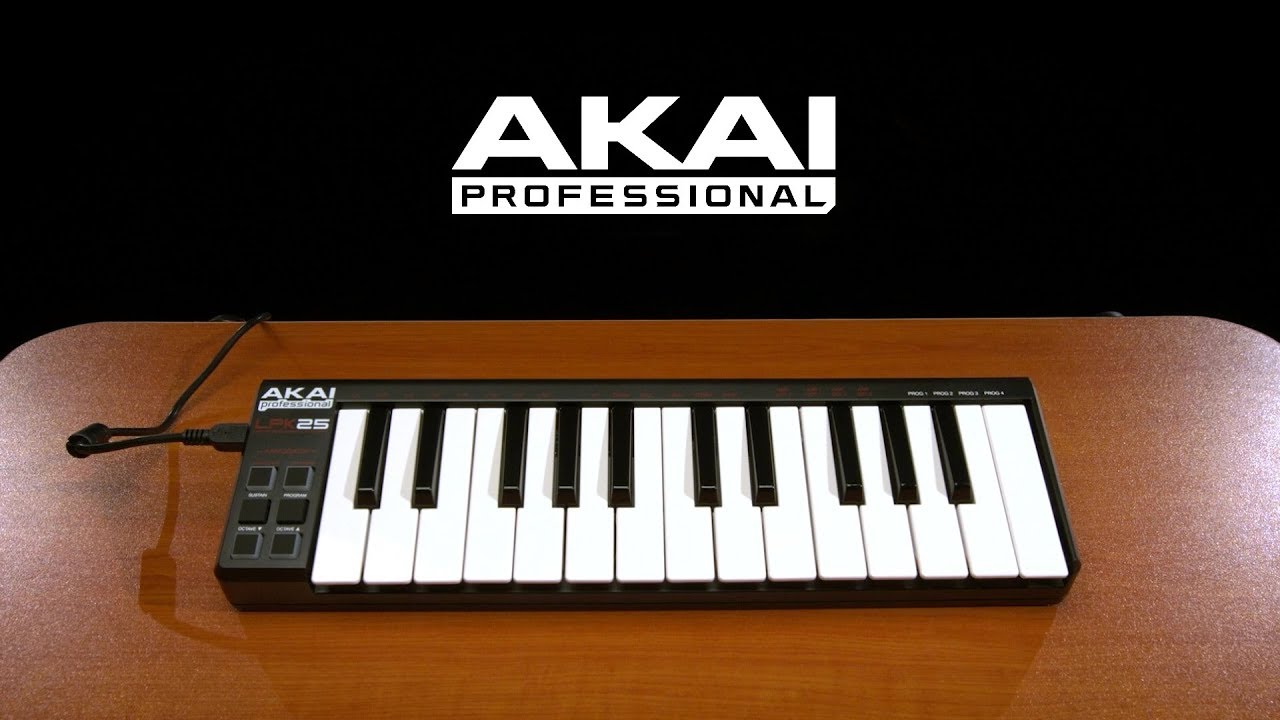 Akai LPK25 Laptop Performance Keyboard | Gear4music
