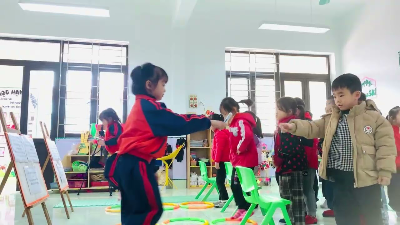 HĐ:  ôn chữ cái đã học lớp 5-6TA1 trường MNĐT