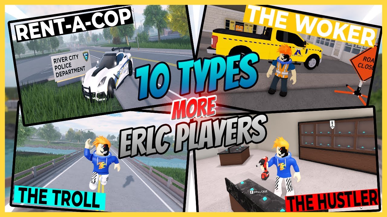 ЕЩЁ 10 типов игроков в ERLC | К какому типу относитесь вы? | Roblox Roleplay