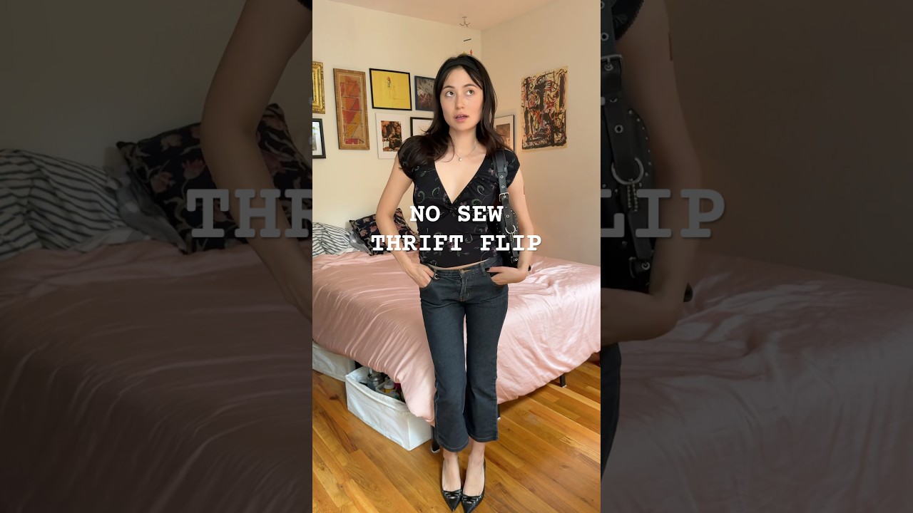 let’s do another thrift flip but make it no sew 