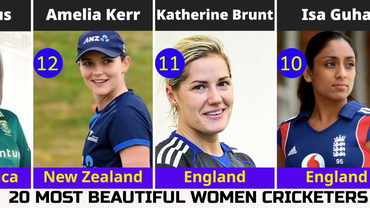 World’s Most Beautiful Women Cricketers | Beauty with Talent