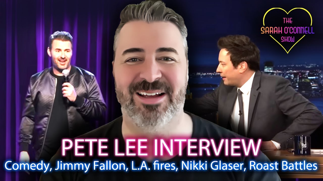 Pete Lee interview - The Tonight Show with Jimmy Fallon, L.A. fires, Nikki Glaser, Roast Battles