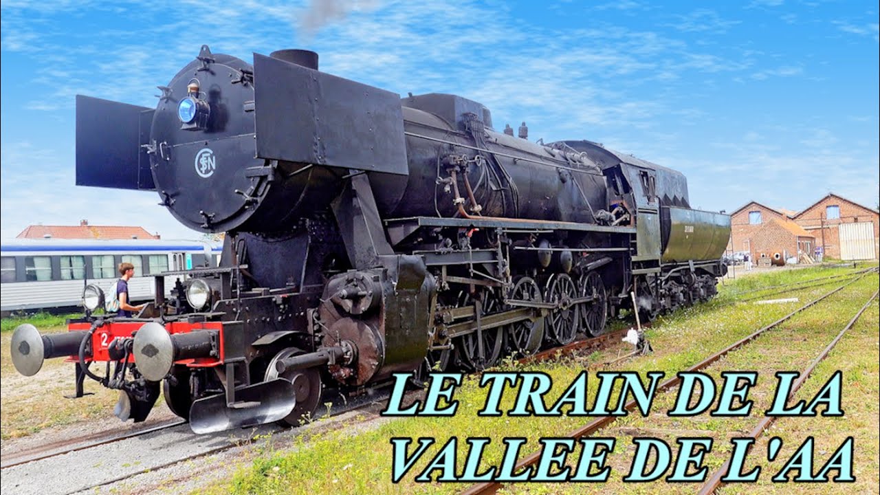 Le train touristique de la vallée de l'Aa.