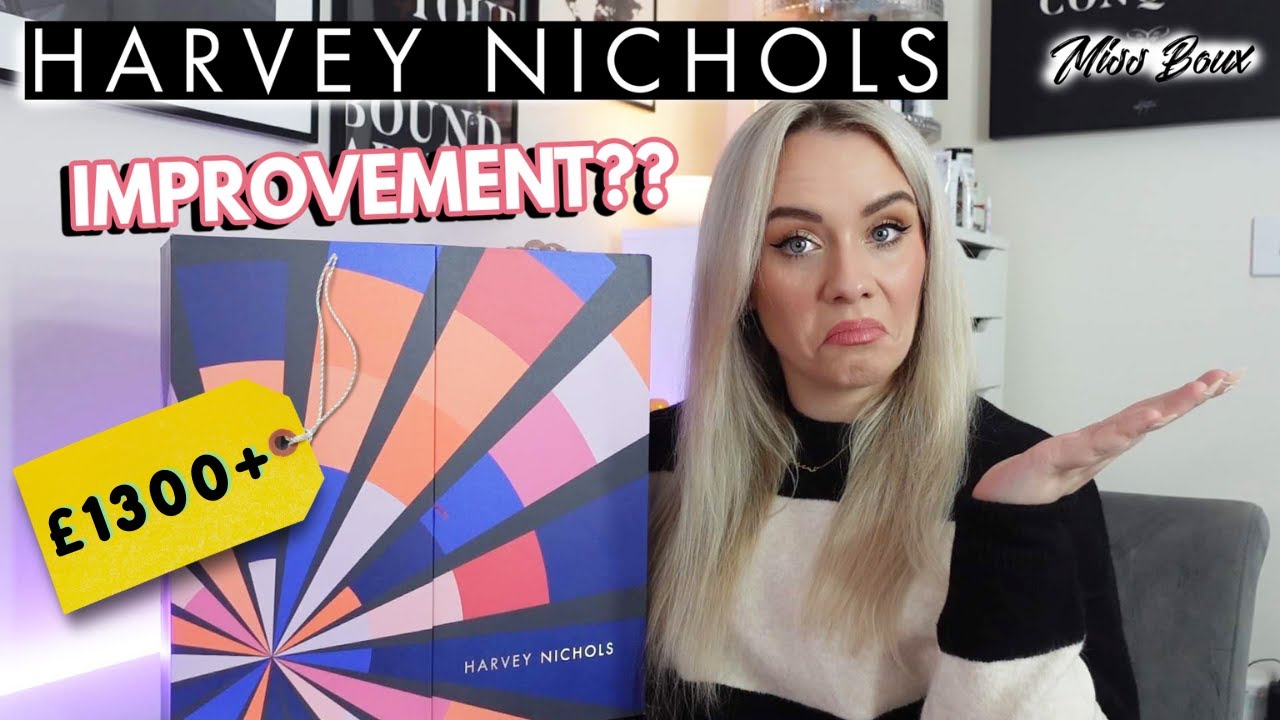 HARVEY NICHOLS BEAUTY ADVENT CALENDAR 2023 UNBOXING | 24 FULL SIZES! ✨ | MISS BOUX