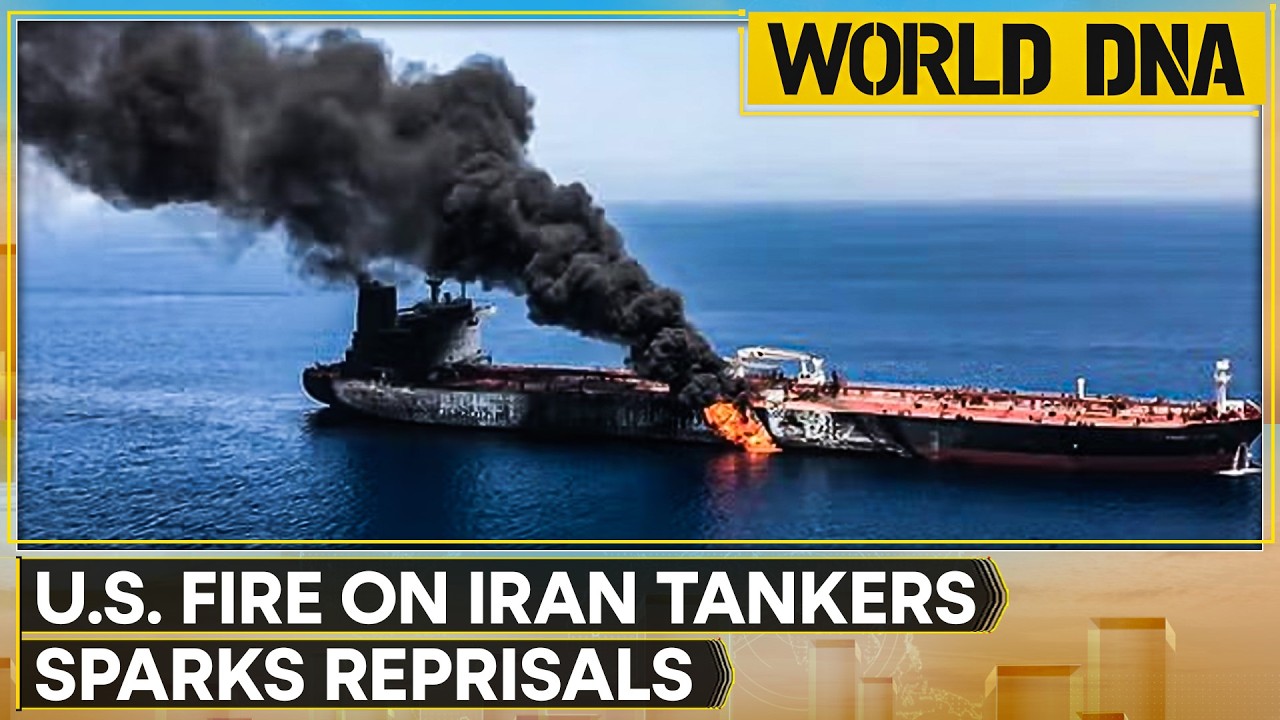 US-Iran War: US Opens Fire on Iranian Ships, Trump Warns of Even Violent Retaliation | WORLD DNA