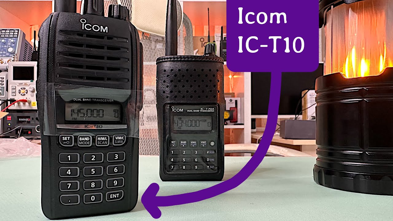 Icom IC-T10. Полный обзор радиостанции