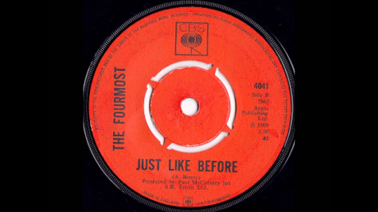 The Fourmost - Just Like Before (Remember Liverpool Beat 126)
