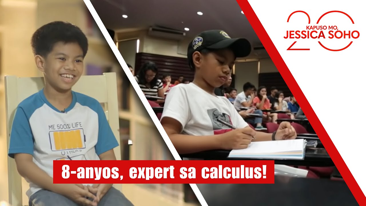 8-anyos, expert sa calculus! | Kapuso Mo, Jessica Soho