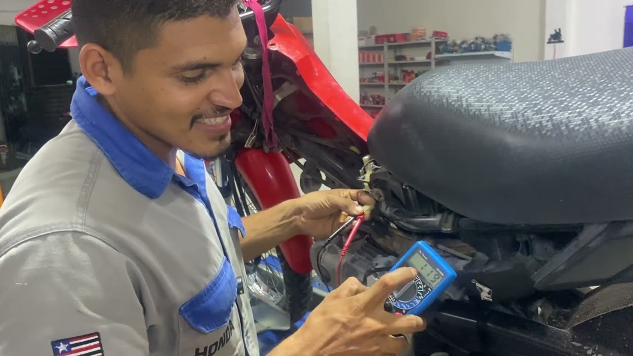 Moto cortou faísca. Siga esse passo a passo. Teste do impulsor 